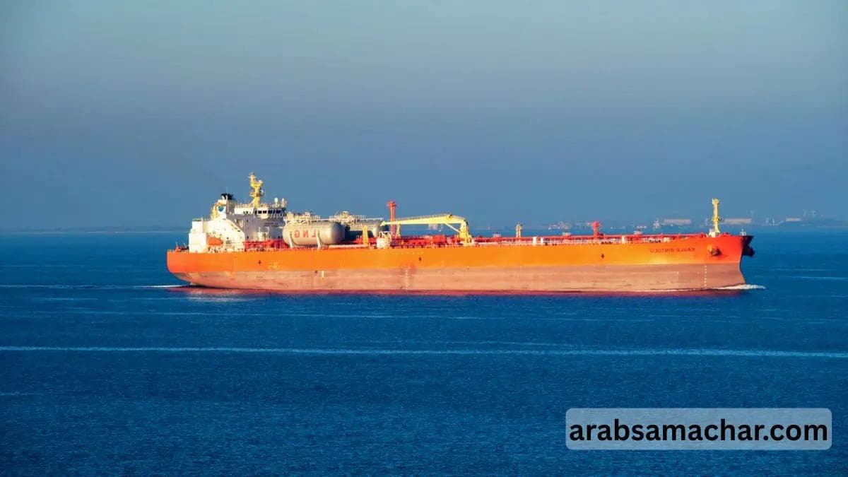 LNG Ship in Ocean